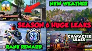 SEASON 6 HUGE LEAKS. | CHARACTERS | RANK REWARDS | NEW WEATHER | RELEASE DATE & MORE. #CODMMOBILE