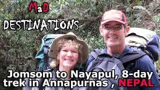 Jomsom to Nayapul, part of Annapurna Circuit, Nepal
