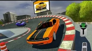 Fiat 500 Car Drive On Multi Floor Shopping Mall - Parking Sim #12