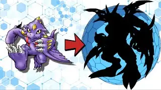 MONODRAMON SHINKA! JUSTIMON EVOLUTION LINE! - DIGIMON TAMERS