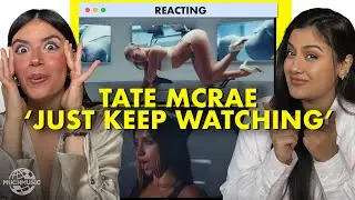 REACTING TO TATE MCRAE'S SONG 'JUST KEEP WATCHING' | F1 MOVIE SOUNDTRACK