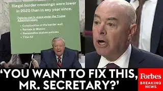 JUST IN: Lindsey Graham Gives Stark, Public Warning To Mayorkas