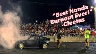 Заднеприводная Honda побеждает в соревнованиях по выгоранию! Клитус и автомобили 2019