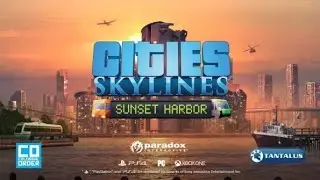 Cities Skylines|Sunset Harbour DLC #7 - Metropolitan Airport