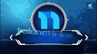 Cortinilla de entrada del noticiero Telenoticias de Telesistema Canal 11 de Rep&uacute;blica Dominicana