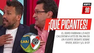 &iexcl;TRANQUILO, VITO! El Ogro #Fabbiani se puso picante con el 9/12 y el Tano se calent&oacute; en #ESPNF90