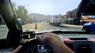 Driving through Jackson, WY towards Grand Teton | Realistic POV | American Truck Simulator