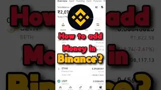 How add money in binance account? | how to buy crypto #tamil #bitcoin