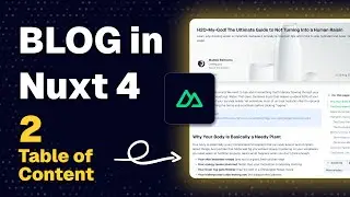 Nuxt Content + Nuxt 4: create an addicting blog (Part 2, Nuxt UI Pro Free Component)