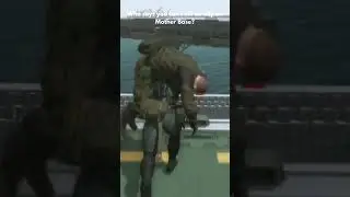 Bet you never tried this on Mother Base #mgsv