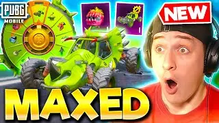 LUCKIEST SPIN EVER! MAXED DINO BUGGY 🦖 PUBG MOBILE