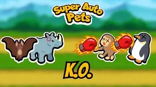 These Units Are A 1, 2, Punch! (Super Auto Pets)