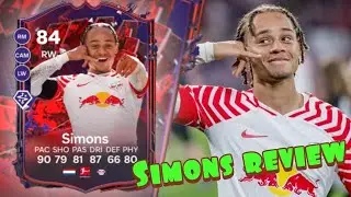 FC 24 | 84 XAVI SIMONS TRAILBLAZERS PLAYER REVIEW | WORTH THE UPGRADE? 🤔🔥