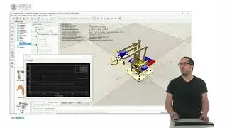 Координированное движение осей по кубической траектории (moveAbsJ) | meArm Robot | CoppeliaSim