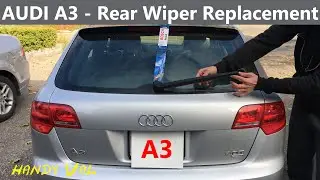 Audi A3 &mdash; замена заднего стеклоочистителя