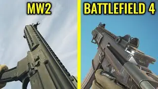 COD MW2 2022 vs Battlefield 4 - Weapons Comparison