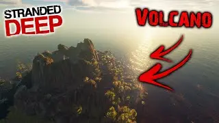 I Went to a Custom Island with a Volcano in Stranded Deep