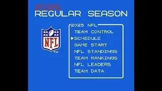 Tecmo Super Bowl 2025 Mod KC Chiefs Season Week 16 VS Broncos