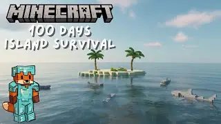 Can Fox SURVIVE 100 Days on an Island Surrounded by SHARKS? | Episode 3