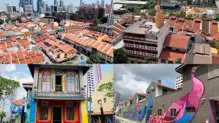 小印度之信仰之旅(4-1）Walk of Faiths - Little India Heritage trail 2023(part 1）陈东龄故居、南北印度庙与拱廊、竹脚中心、孔雀与传统行业壁画