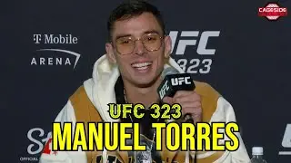 Мануэль Торрес готов драться с Доусоном где угодно, но ищет нокаут | UFC 323