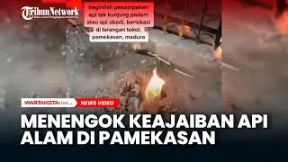 Menengok Keajaiban Api Alam di Pamekasan, Tak Pernah Padam Meski Diguyur Air