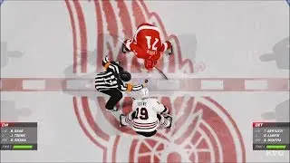 NHL 20 - Detroit Red Wings vs Chicago Blackhawks - Gameplay (Xbox One X HD) [1080p60FPS]