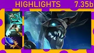 ✨Visage 81% Kill participation! Mid Highlights 7.35b - Dota 2 Top MMR