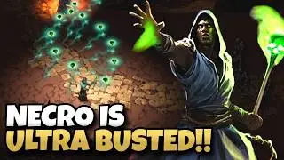 7 Seconds Hard Mode Boss Kill with Necromancer! | Last Man Survivor