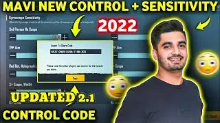 UPDATED 2.1 MAVI CONTROL AND SENSITIVITY CODE BGMI 2 FINGER LAYOUT STAR RAJ BGMI #mavi
