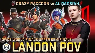 [ Landon ] Best Bap in the WORLD | Al Qadsiah vs Crazy Raccoon | OWCS World Finals Upper Semifinals