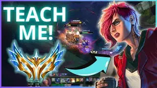 Rank 1 Vi Backseating A Challenger Jungler On Vi | feat. Eagz *HILARIOUS*