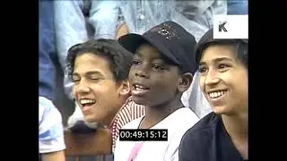 1990s The Bronx, Community Workers and Young People | Premium Footage