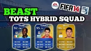 BEAST TOTS SUAREZ, TOTS YAYA TOURE AND MESSI HYBRID!!
