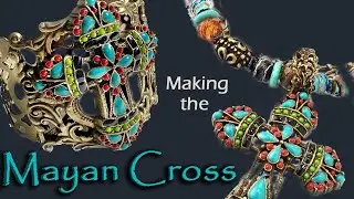 Sweet Romance Jewelry - Making the Mayan Cross Necklace  As seen on Style Factory TV Episode