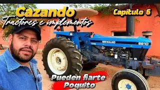 NOS RETIRAMOS DE AGRICULTORES POR ESO SE VENDEN, tractores New Holland 6810 y Ts6.125