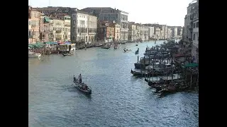 Италия. Венеция.  Гранд канал. Grand Canal. Venice. Italy