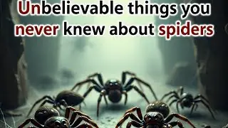 Incredible facts about spiders 