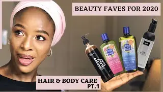 TOP BEAUTY PRODUCTS FOR 2020 FAVOURITES || HAIR & BODY CARE PT.1