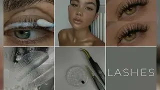 Classic lash extensions for beginners / tutorial for lash extensions