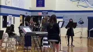 Barocke Spielstucke, G.F. Handel: 7th grade quartet from Addams Junior High