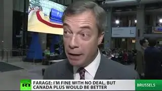 A Canada+ deal could be agreed - Nigel Farage