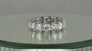 5.00ct Round Brilliant Cut Eternity Band- Mark Broumand