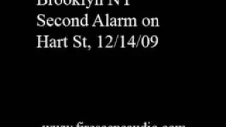 Brooklyn NY Second Alarm Fire Audio 12/14/09