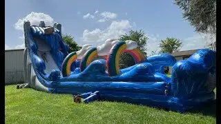 Giant Niagara Falls Inflatable Water Slide Rental from Sky High Party Rentals
