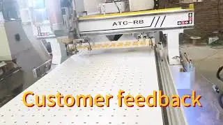 customer feedback on the ATC tool change cnc router   #feedbackcustomer