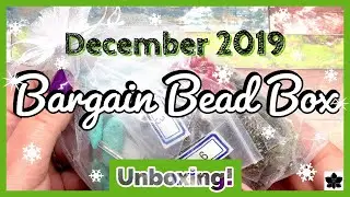 Ежемесячная подписка на бисероплетение Bargain Bead Box | Декабрь 2019