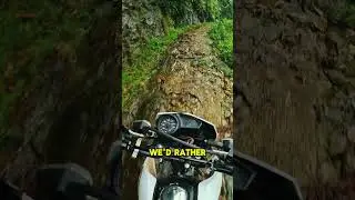 🌿 The real danger is not the rocky path, but missing out on the adventure itself. 🏍️💨