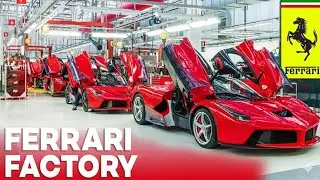 Inside Ferrari&rsquo;s secret factory lines manufacturing 