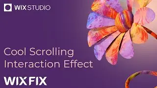 Amazing Design Idea with Scroll Interactions in Wix Studio | Wix Fix